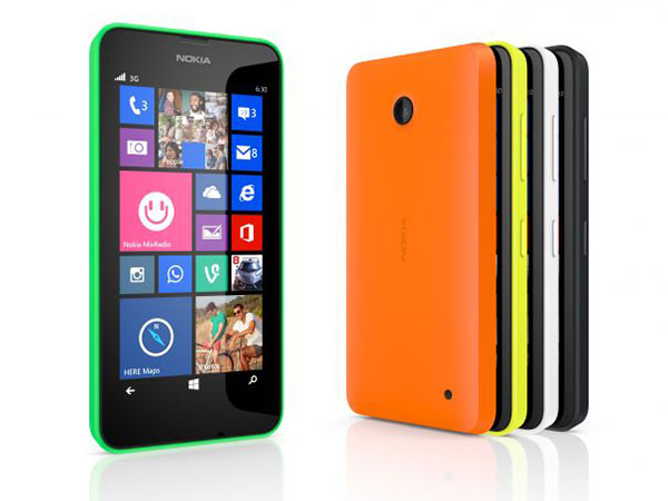 Nokia ra mắt Lumia 630 và 635: Smartphone giá rẻ chạy Window Phone 8.1
